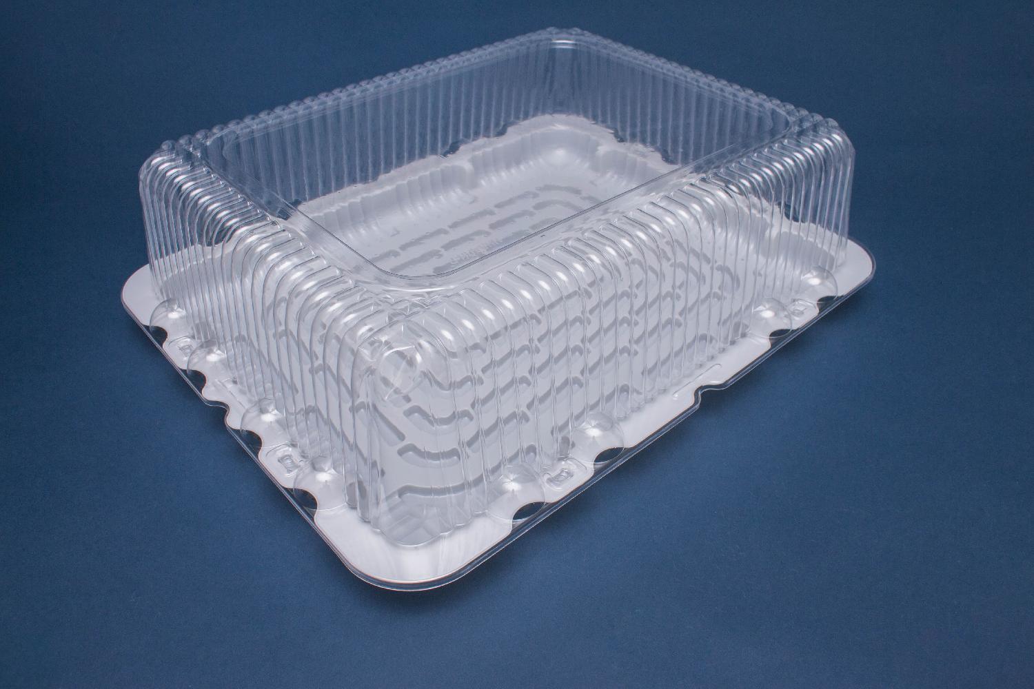 Пластиковая упаковка для тортов оптом – купить коробки с прозрачной  пластиковой крышкой от производителя - ИНЛАЙН-Р